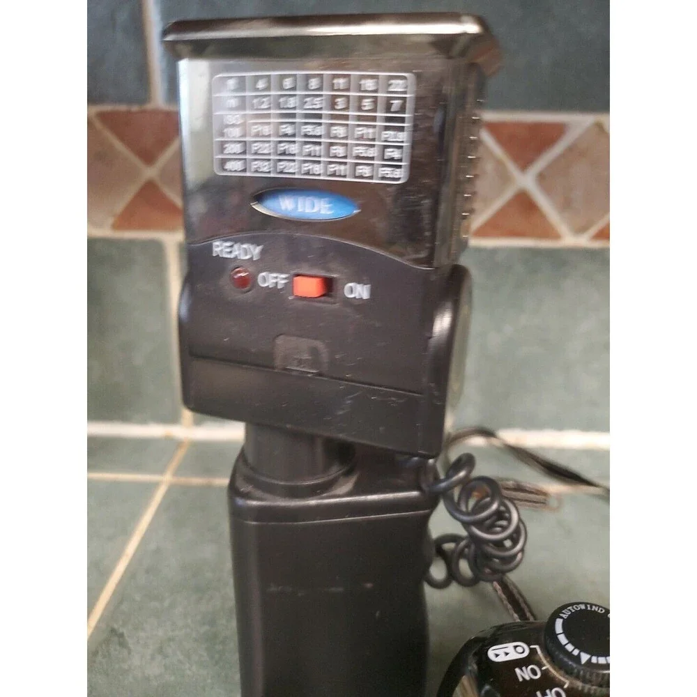 Canon DL-9000 Red Eye Reduction Motor Drive Camera Made in Japan Untested